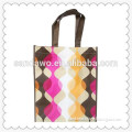 Manufacture eco reusable colorful promotion bags in polyester
